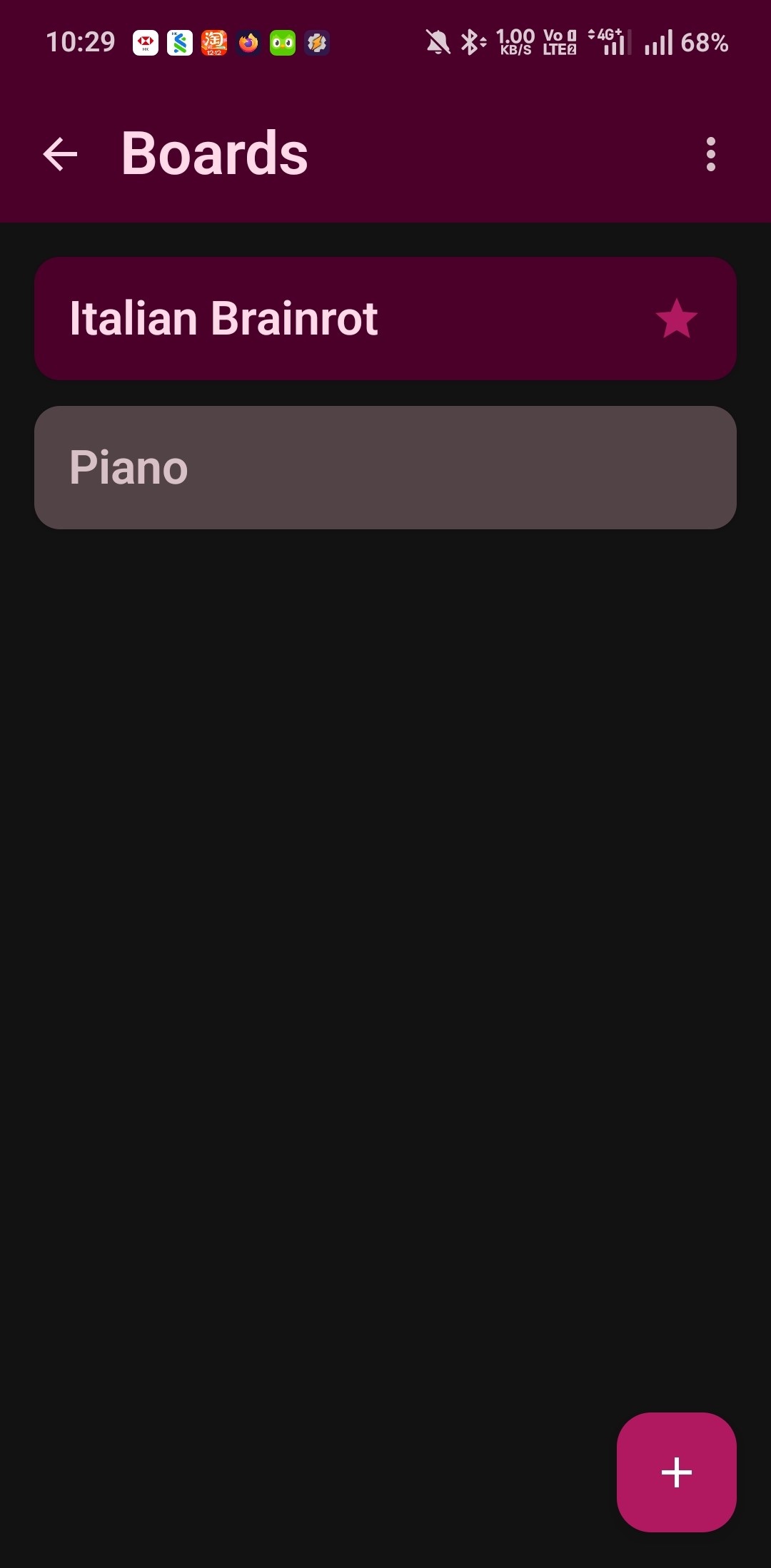 SonicBloom Soundboard Select Screen